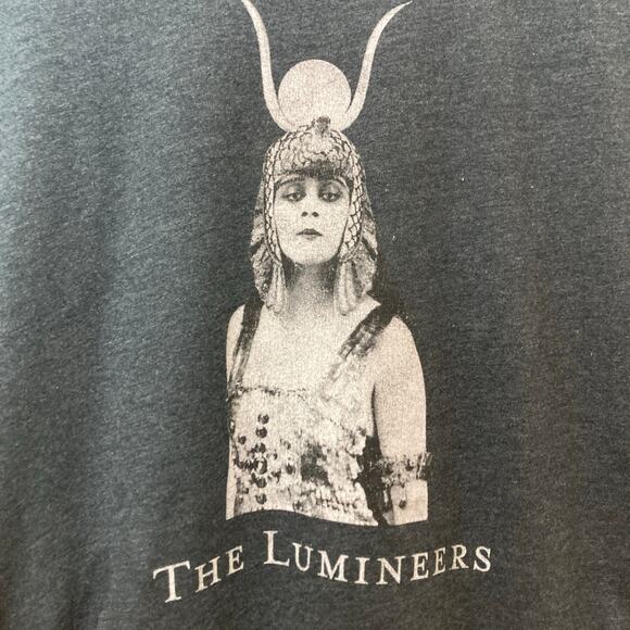 The Lumineers Official Merchandise Cleopatra World Tour 2016 Band Concert Shirt - Picture 3 of 8